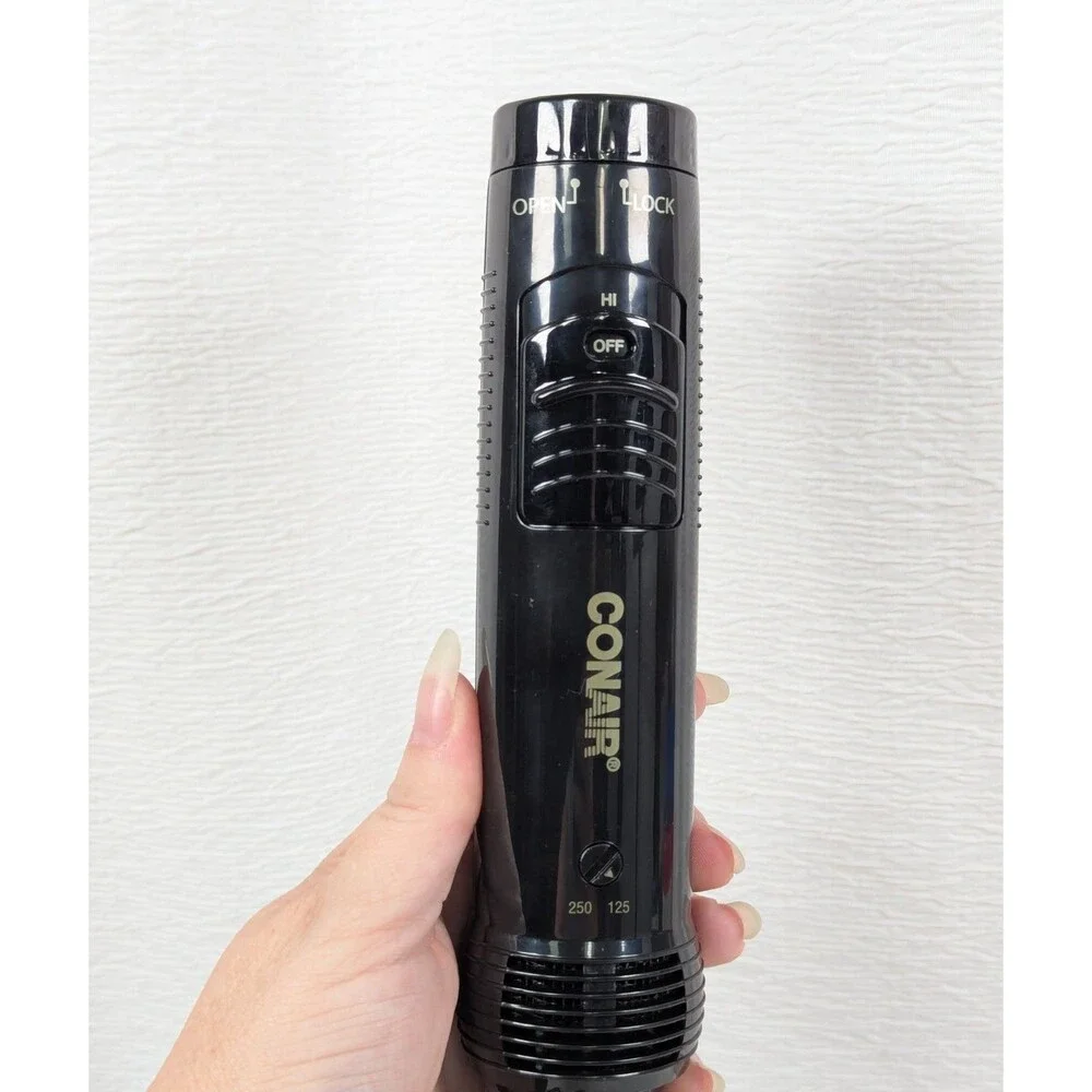 Conair - 2-in-1 Hot Air Curling Combo - Includes 1.5